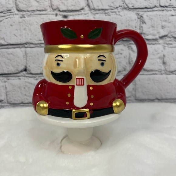 no brand Other - Nutcracker Mug Traditional Red Extra Large